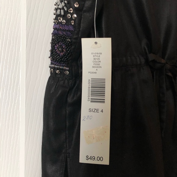 Ideology black sleeveless Top/Blouse size 4 - Picture 5 of 7